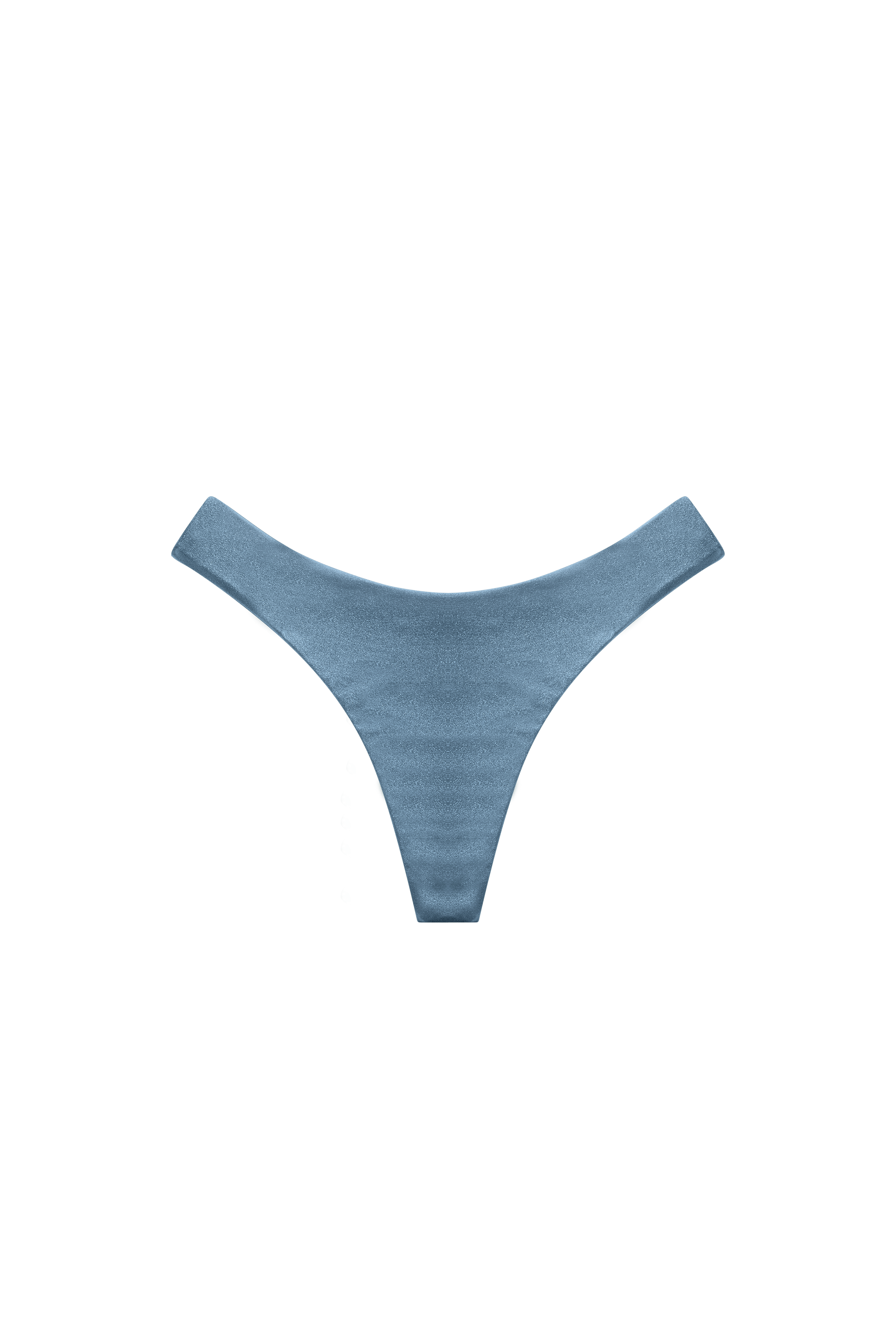 bikini broekje hoge taille fit lichtblauw