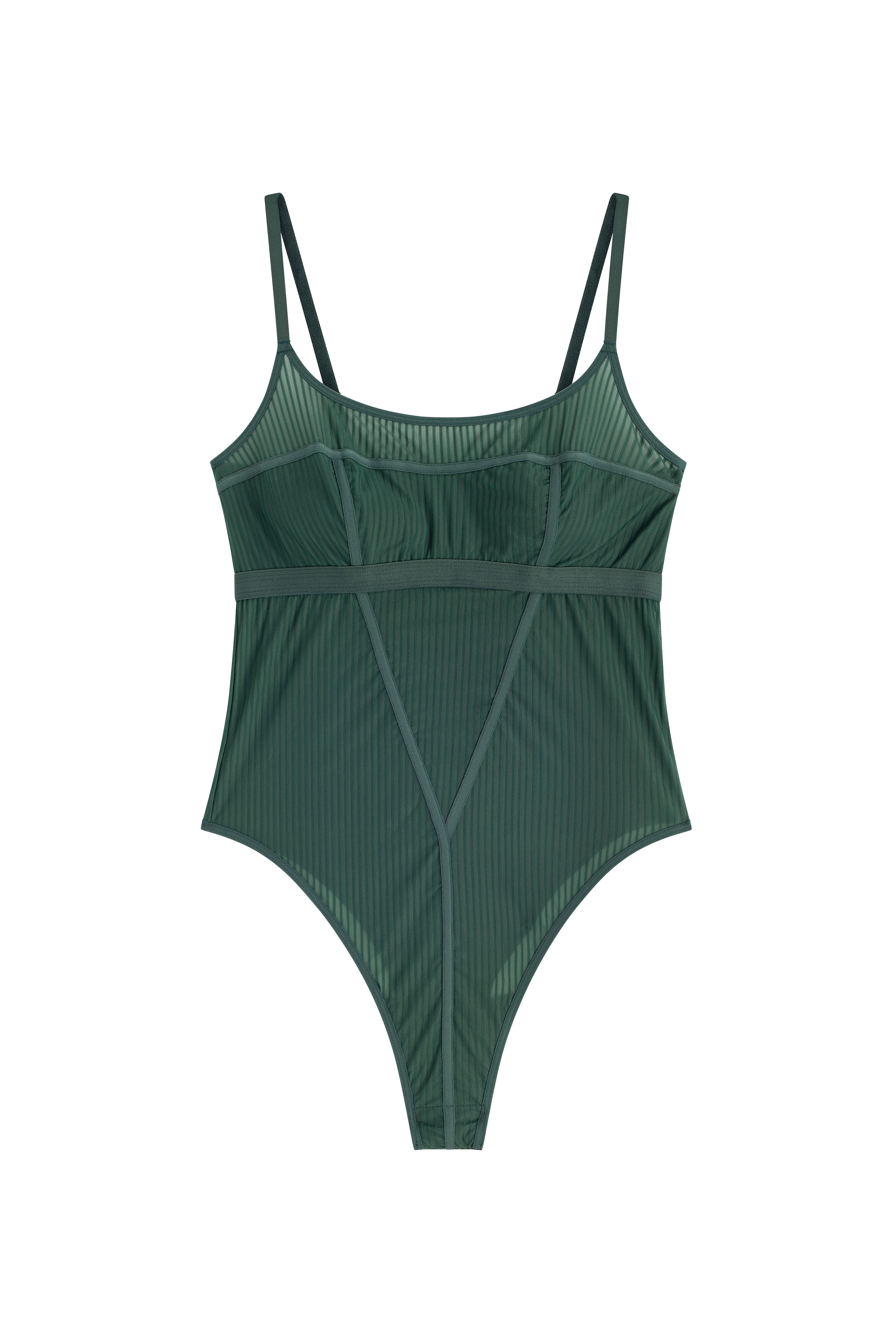 groene lingerie bodysuit pavo couture