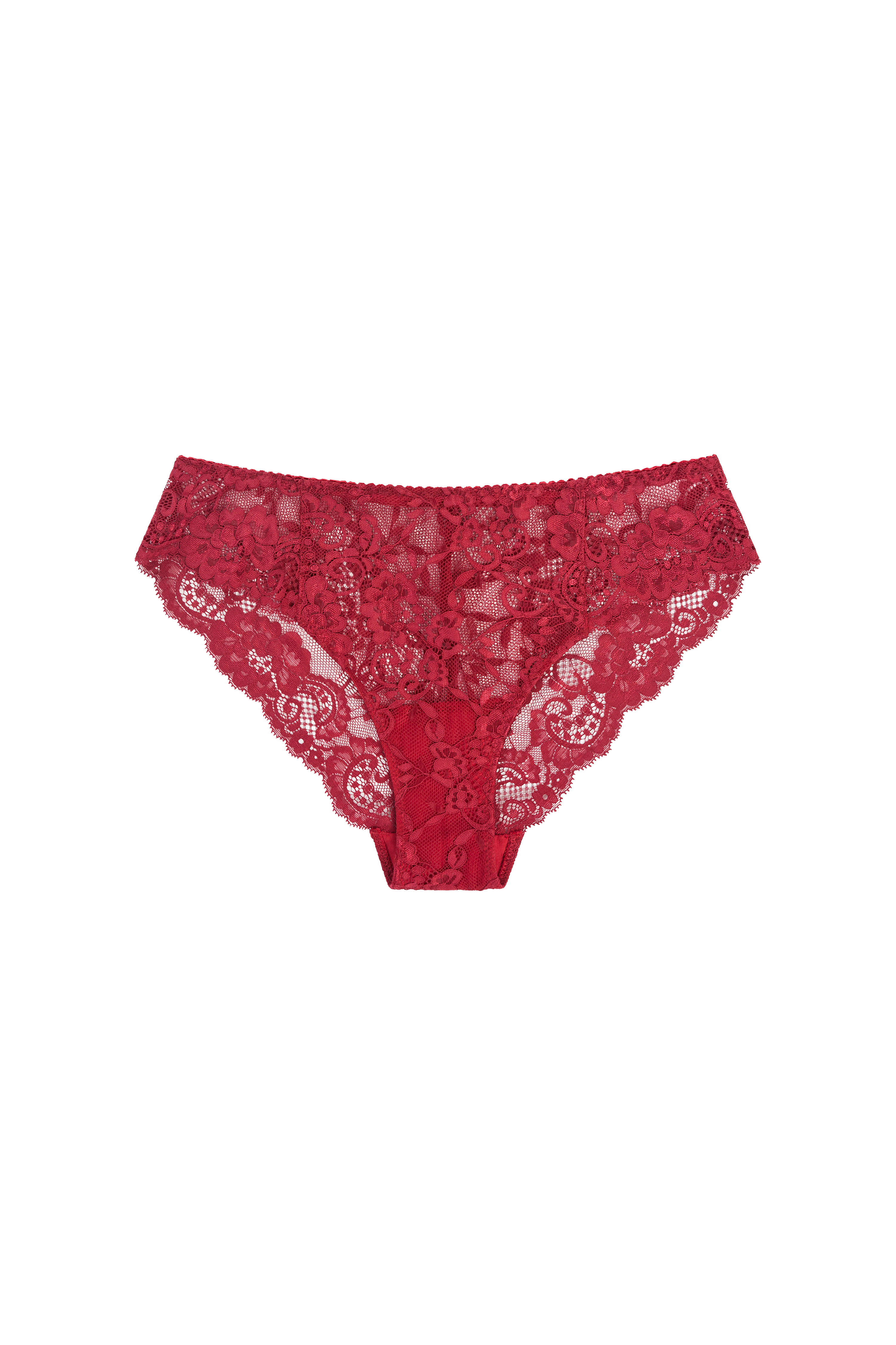 Savi string en hipster bundel donker rood