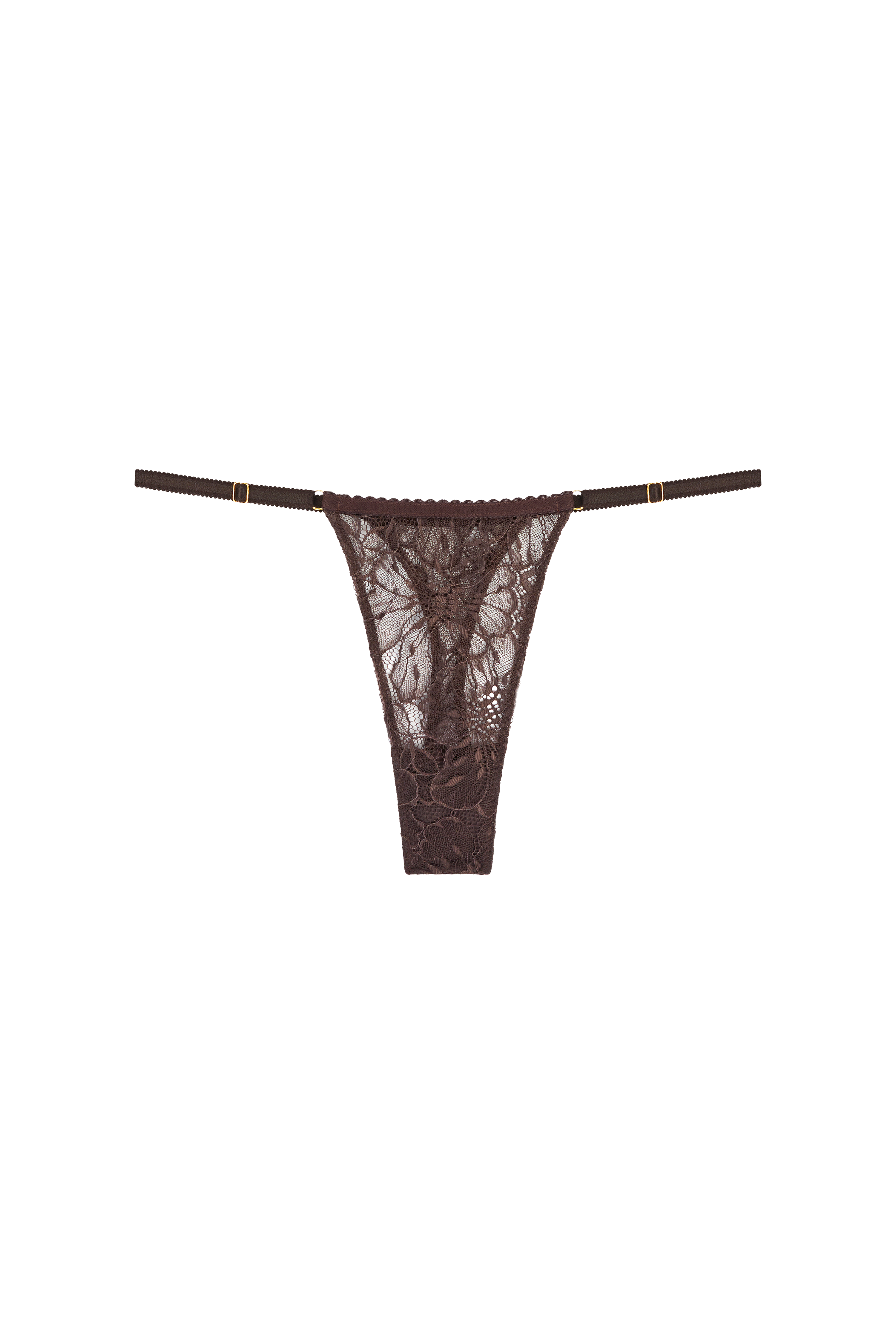 luxe, duurzame string bruin