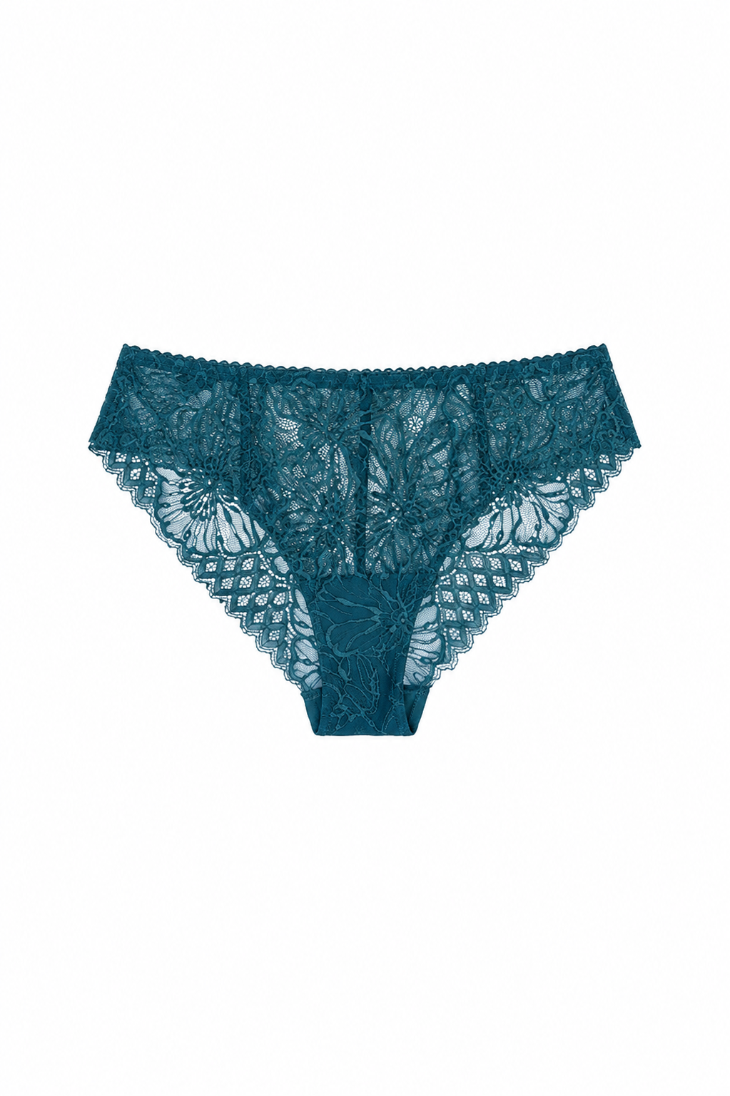 blauw hipster ondergoed kant pavo couture