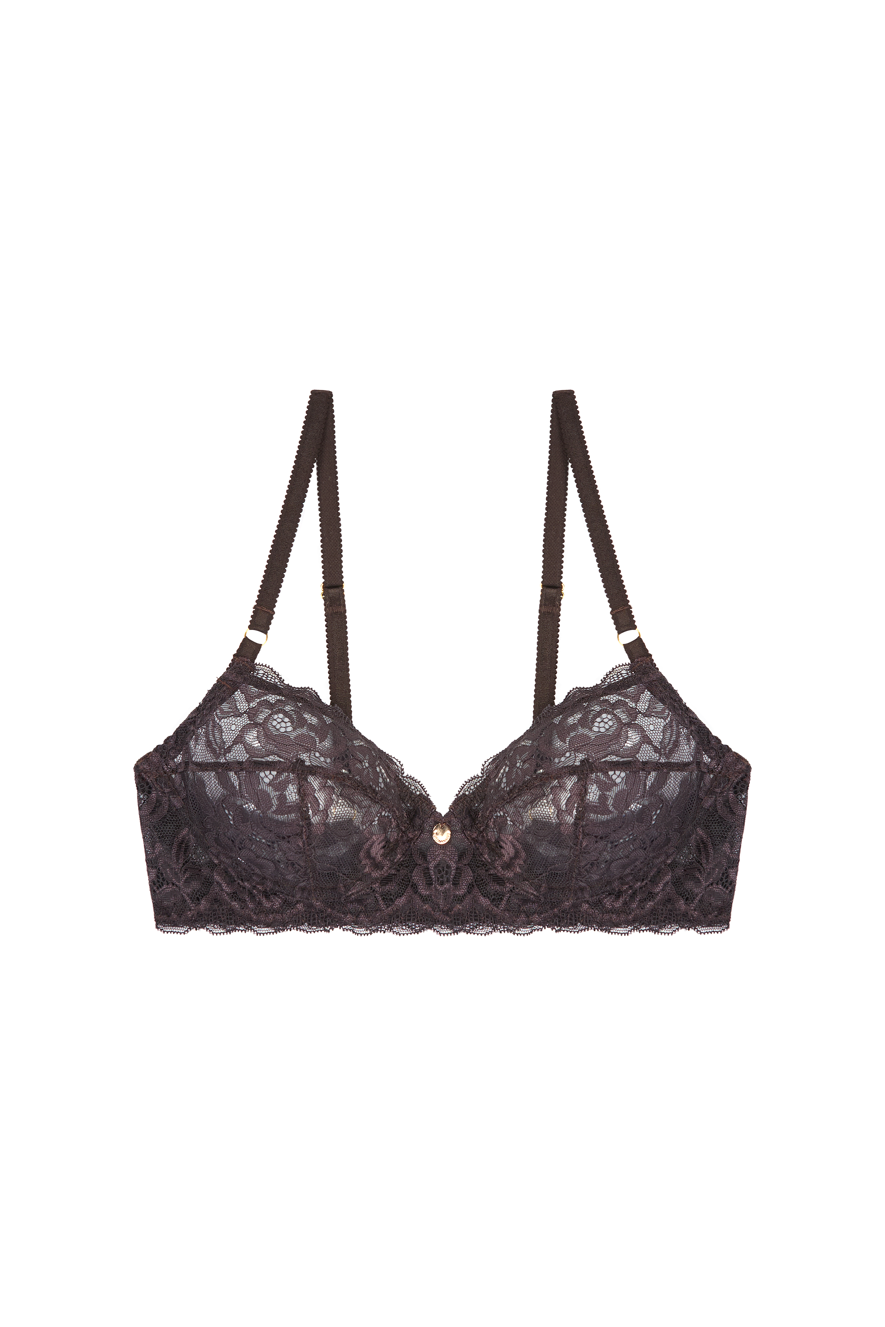 mooie kanten bralette bruin