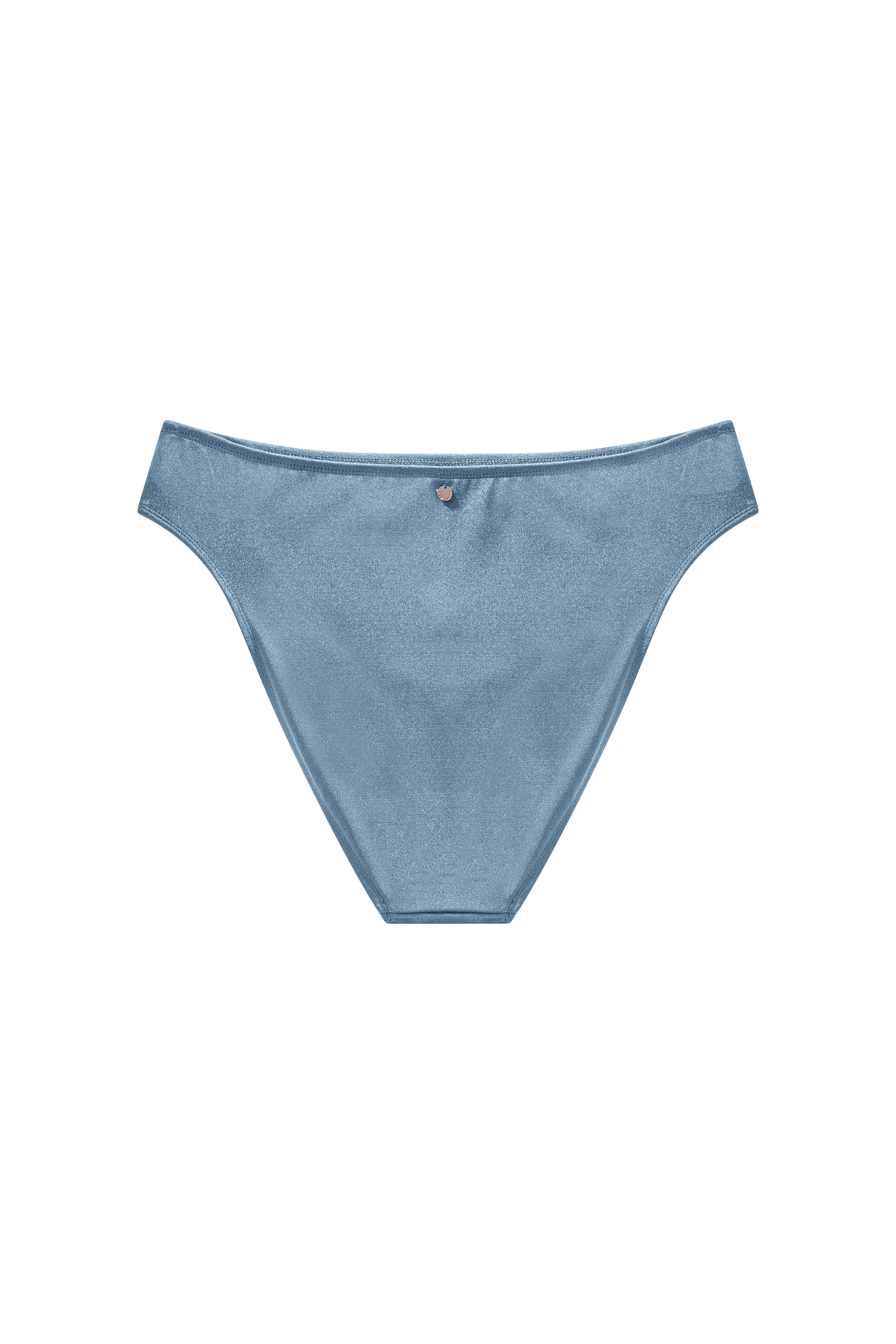 bikini broekje high waist meer bedekking lichtblauw