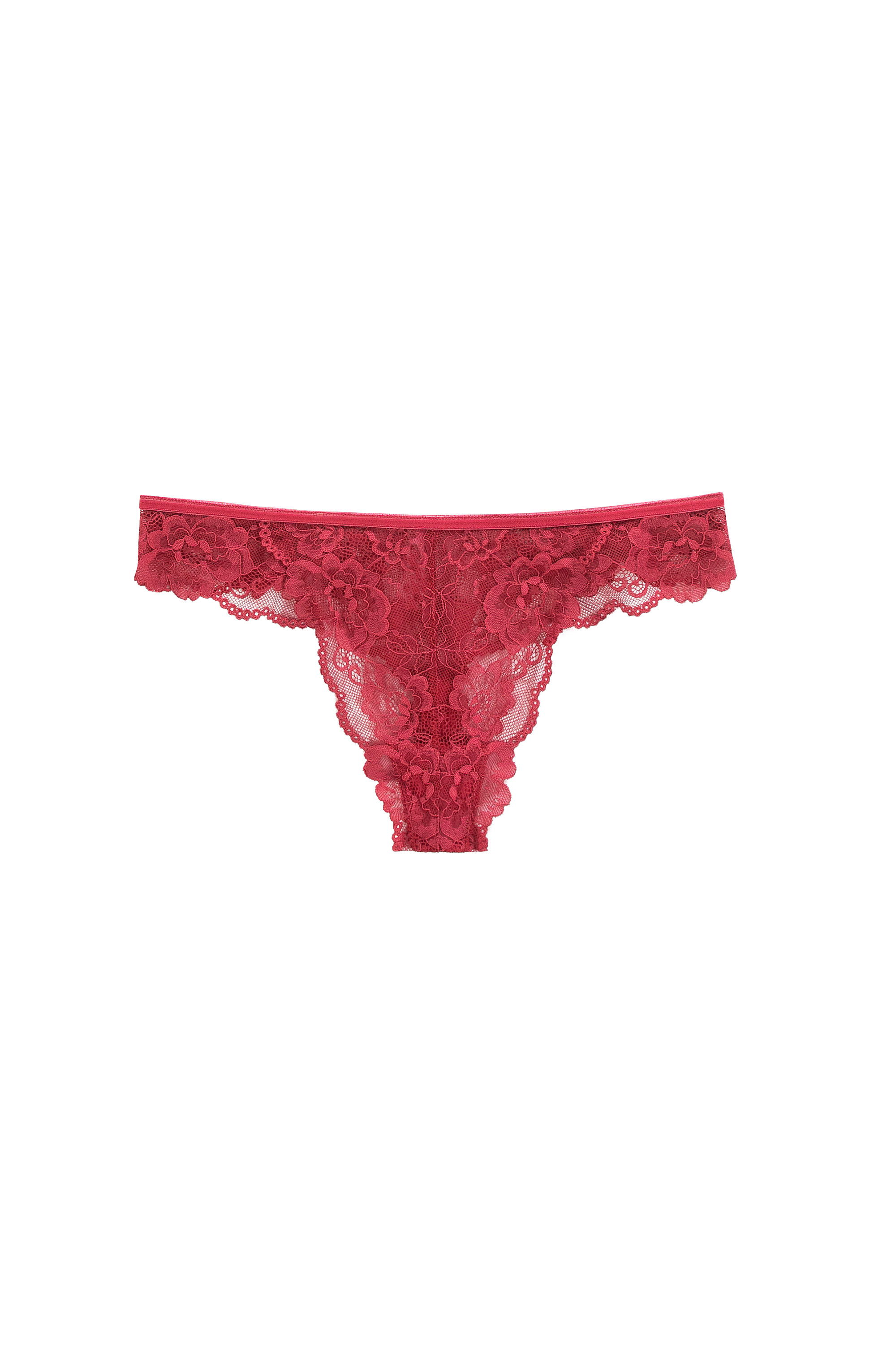 roze kanten string